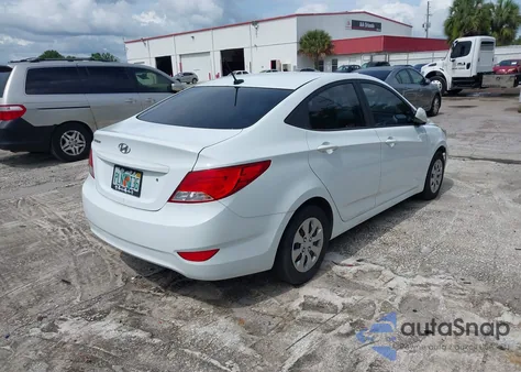 2017 Hyundai Accent Se из США, поврежденный, VIN KMHCT4AE2HU204014